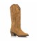 Mustang Teo leather boots camel -Heel height: 5cm