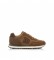Mustang Brown soft slippers