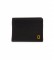 National Geographic Fire leather wallet black -2x11x9cm