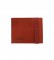 National Geographic Billetero de piel Rock Americano Rojo 11x9x2cm-