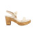 Kopen Neosens Leren sandalen S3272 beige -Hoogte hak 8cm