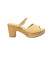 Comprar Neosens Zuecos de piel S3273 amarillo -Altura tacón 8cm-