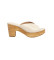 Comprar Neosens Zuecos de piel S3274 beige -Altura tacón 8cm-