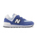 Buy New Balance Leather Sneakers 574 Hook & Loop blue