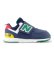 Comprar New Balance Tênis 574 com fecho de velcro azul-marinho