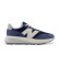 Kp New Balance Sneakers i läder 370 marinblå