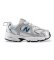 Köp New Balance Skor i skinn 530 Bungee Lace vit, silver