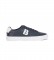 BOSS Leather sneakers Detail B navy
