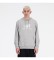 Nakup New Balance Sport Essentials Fleecova majica z logotipom sive barve