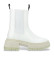 Comprar NO NAME Botas de couro envernizado impermeáveis Strong Jodhpur brancas