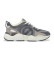 Comprare NO NAME Sneaker Krazee Runner in pelle blu-grigio