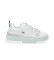 Comprar NO NAME Zapatillas de piel Nollie con plataforma inspiradas en el Skate blanco, gris claro