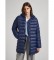 Pepe Jeans Cappotto lungo blu navy Maddie