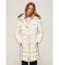 Pepe Jeans Casaco acolchoado Anja branco