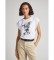 Pepe Jeans T-shirt Bianca blanc