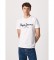 Pepe Jeans T-shirt Original Stretch N blanc