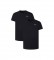 Pepe Jeans Pack of 2 basic black t-shirts