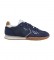 Pepe Jeans Navy Retro Suede Combination Sneakers