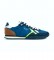 Pepe Jeans Chaussures en cuir Holland Series 1 bleu néon