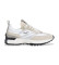 Buy Pepe Jeans Lucky Party Leather Sneakers white