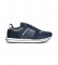 Pepe Jeans Tour Basic leather trainers navy