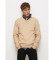 Pepe Jeans Pull Andr Col V beige