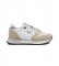 Pepe Jeans Sneakers Dover in pelle glitter bianco, beige