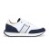 Buy Pepe Jeans Buster Club leather trainers white