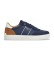 Buy Pepe Jeans Camdem Leather Sneakers Marine Series