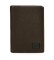 Buy Pepe Jeans Marshal Vertical Leather Wallet with Coin Case Brown