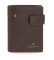 Buy Pepe Jeans Staple leather wallet with click closure Brown