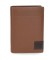 Buy Pepe Jeans Leather wallet Topper vertical with coin purse Brown