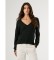 Kaufen Pepe Jeans Schwarzer Coraline V-Pullover