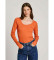 Comprare Pepe Jeans Maglietta Finny arancione