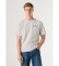 Acheter Pepe Jeans T-shirt Gideon gris clair