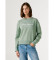Comprare Pepe Jeans Felpa verde Maty