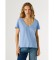 Acheter Pepe Jeans T-shirt bleu de Megan