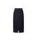 Kopen Pepe Jeans Midirok in blauwe soepele stretch denimstof