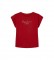 Pepe Jeans Nuria T-shirt red