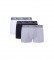 Comprar Pepe Jeans Embalagem 3 Boxers Logotipo Esticar branco, preto, cinzento
