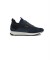 Pepe Jeans Chaussures en cuir bleu marine Slab Trend Run