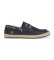 Kopen Pepe Jeans Toeristendek blauw leren bootschoenen