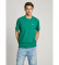 Acheter Pepe Jeans T-shirt Connor contrasté vert