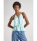 Comprar Pepe Jeans Top Escote En V Con Tirantes turquesa