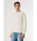 Comprare Pepe Jeans Felpa Geo Small Logo, color bianco sporco