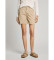 Buy Pepe Jeans Short Regular Chino Vania beige