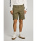 Acheter Pepe Jeans Short chino en sergé extensible vert