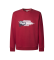 Comprare Pepe Jeans Felpa rossa Trey