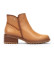 Buy Pikolinos Brown Medina Leather Ankle Boots