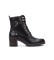 Pikolinos Llanes leather ankle boots black -Heel height 6cm